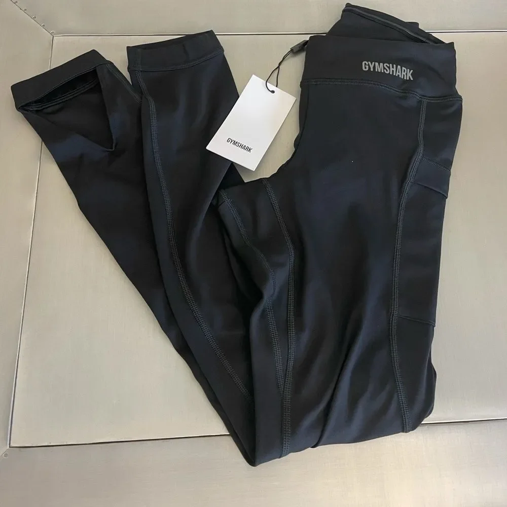 Gymshark Illumination Leggings - Black XS NEW - Picture 1 of 8